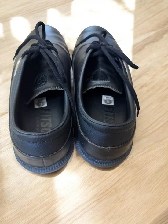 Nike Air Zoom Victory Tour Golf Shoes Mens 10 Black Leather Spiked AQ1479-001 - Picture 4 of 6